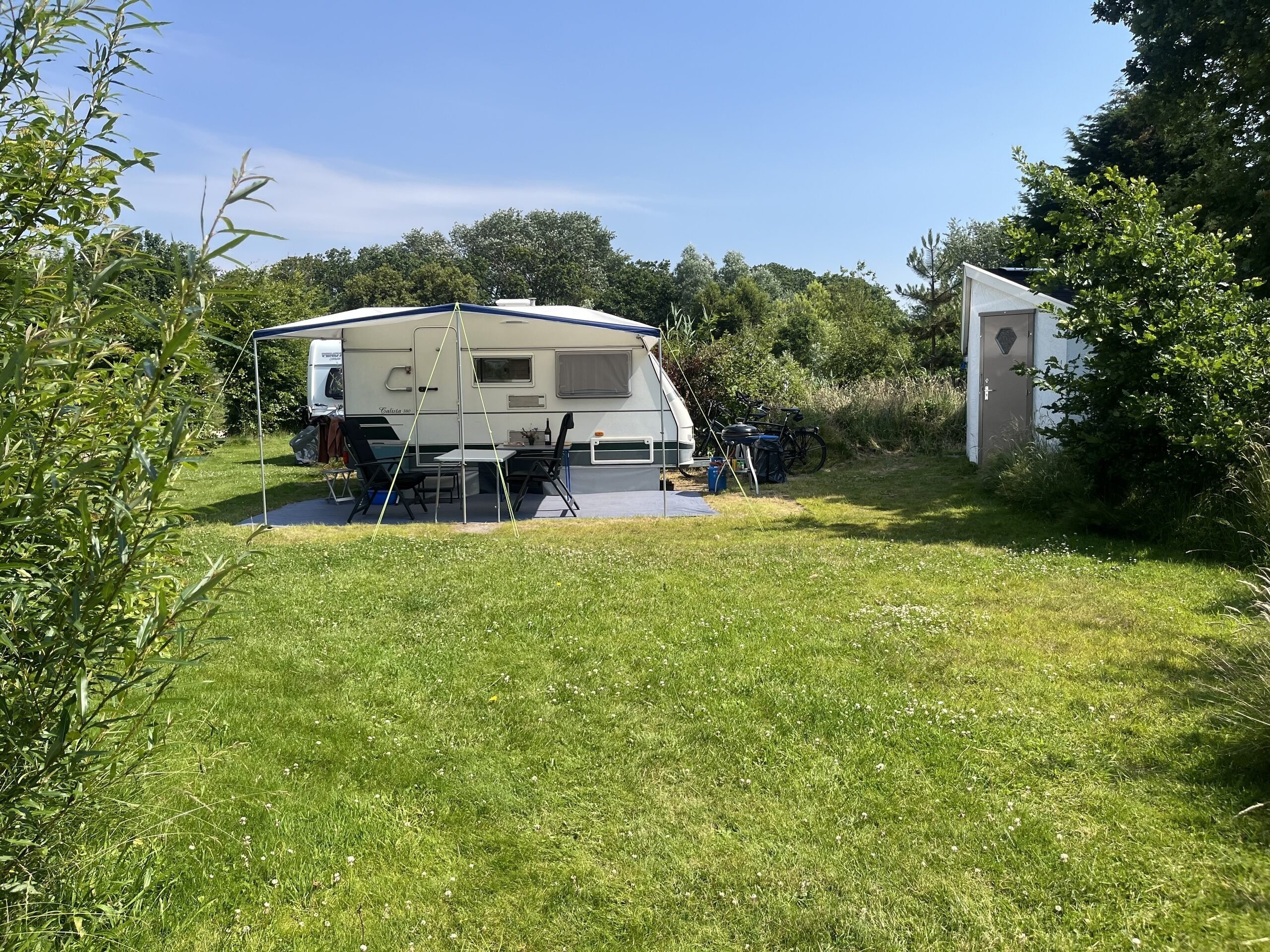 Priv&eacute; sanitair op de camping