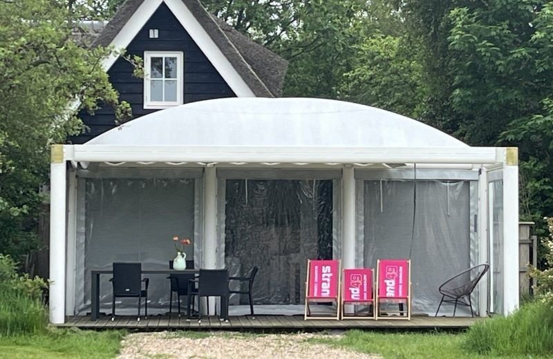 Glamping Callantsoog im Safarizelt