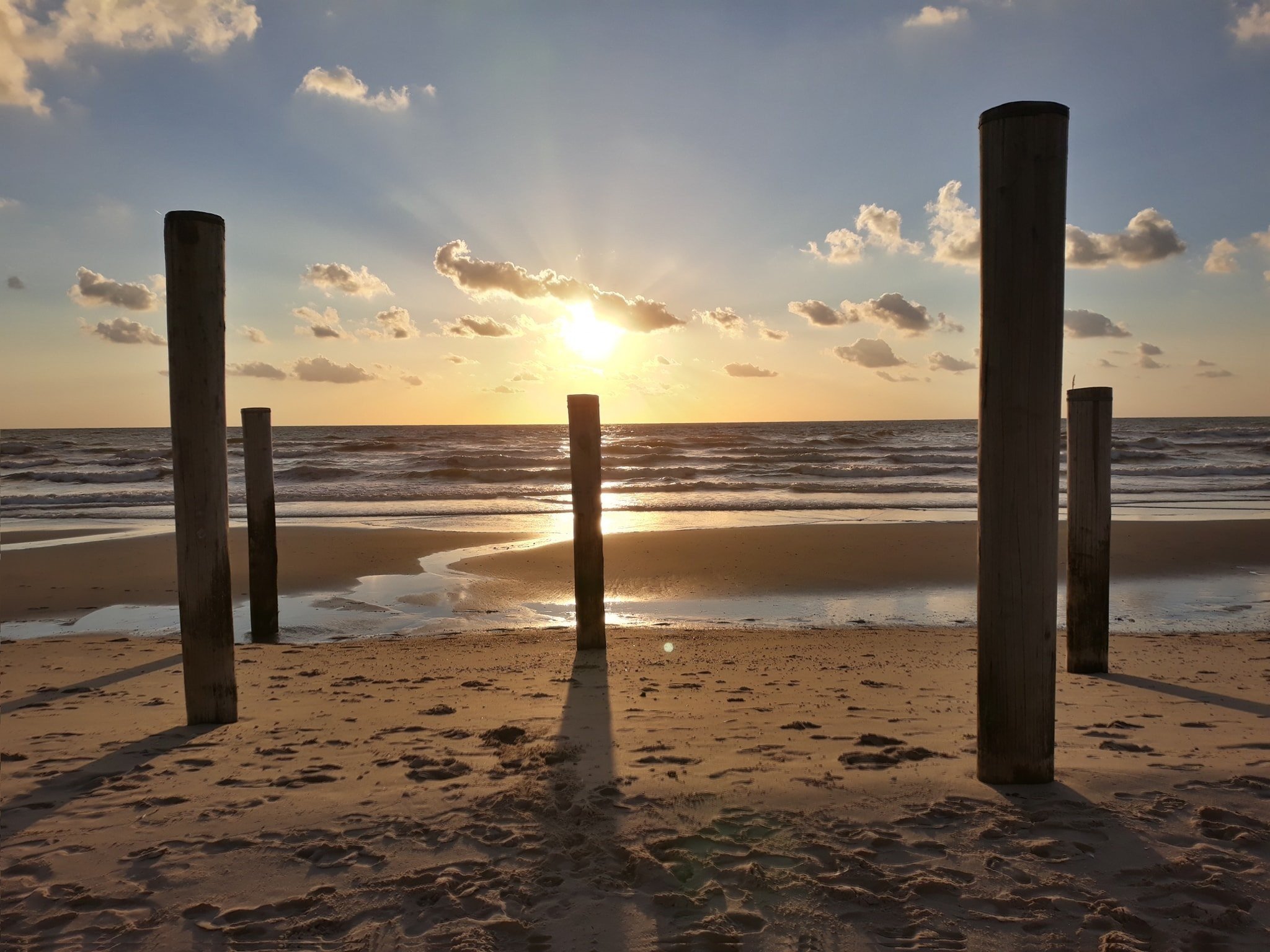 Vakantie op het strand