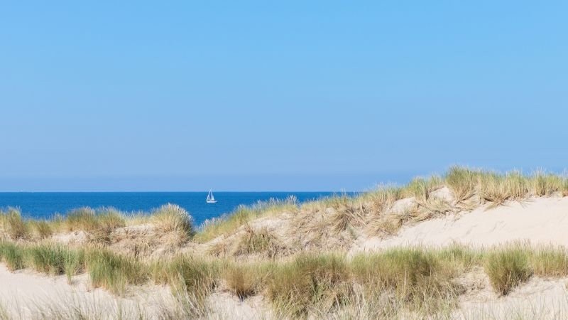 Strandbungalow Holland nah am Strand