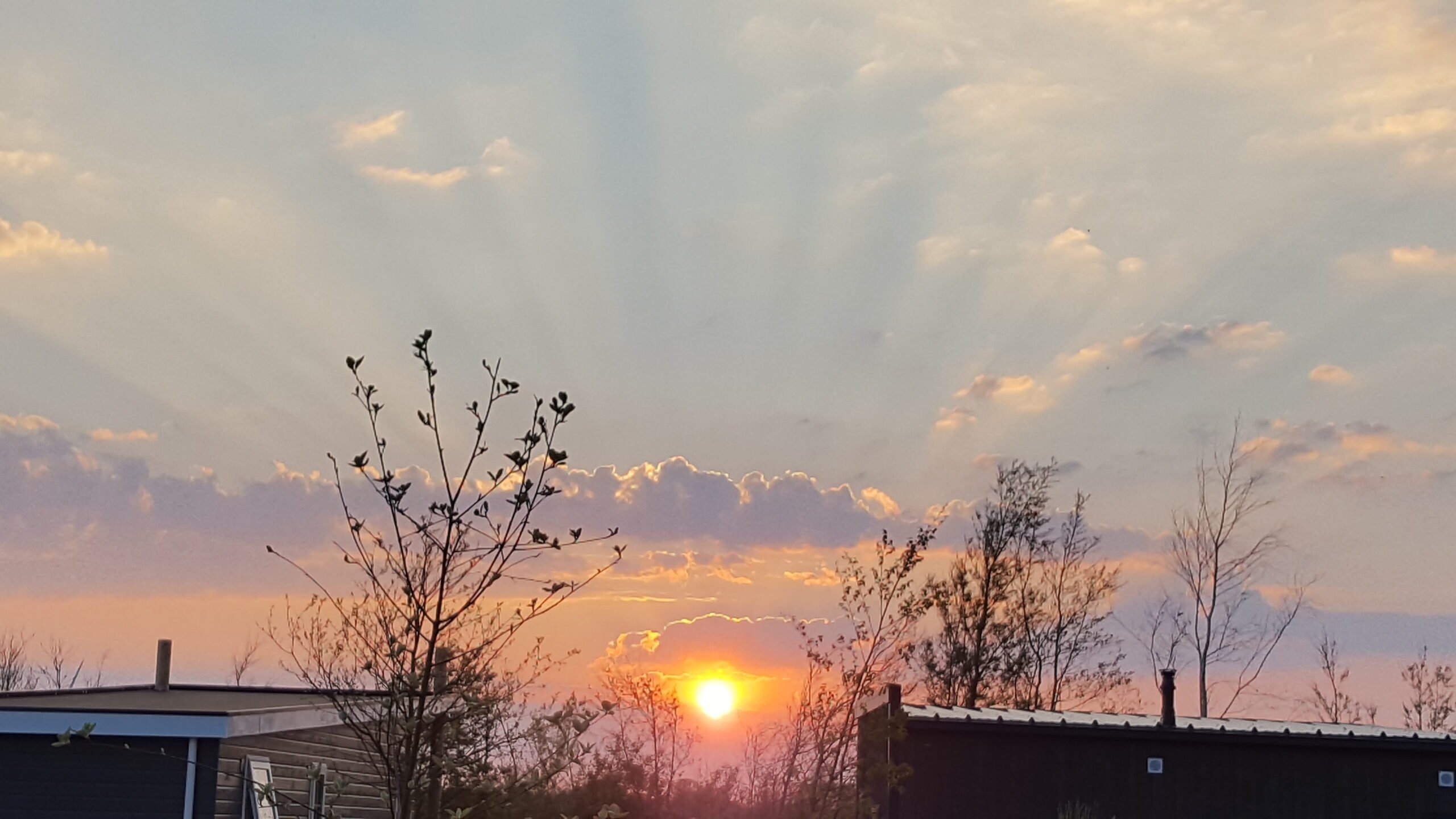 Zonsondergang in Noord Holland